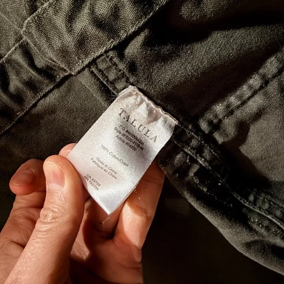 Talula Green Utility Jacket - Picture 4 of 5